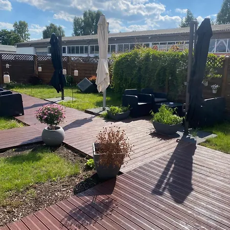 Mit Eine Grosse Terasse Naehe Hannover-messe Σπίτι διακοπών *