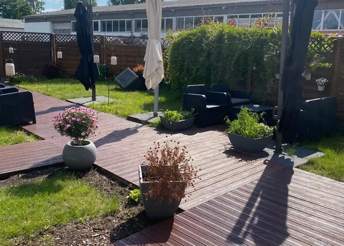 Mit Eine Grosse Terasse Naehe Hannover-messe Semesterbostad *